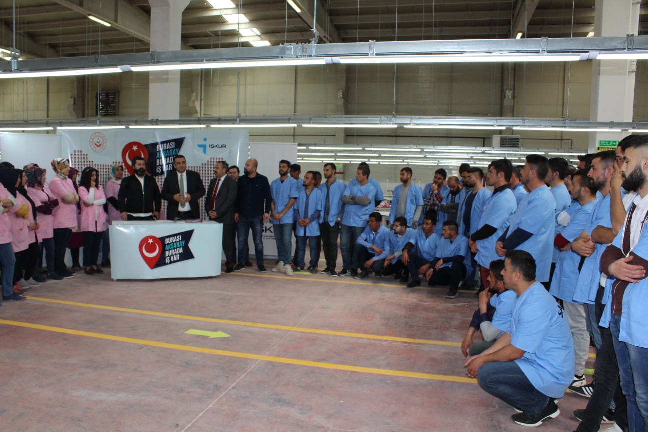Aksaray’da Teşvik ve Desteğimizle 70 Kişi İşbaşı Yaptı