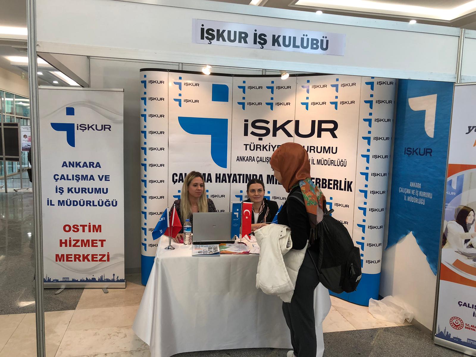 Gazi Üniversitesinde Kariyer Fuarı Düzenledik
