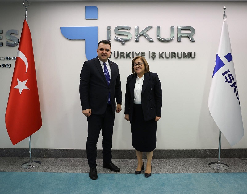 Gaziantep Büyükşehir Belediye Başkanı Fatma Şahin İŞKUR’u Ziyaret Etti