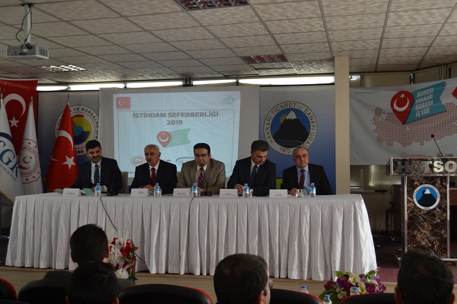 Hakkari'de İstihdam Seferberliği Tanıtım Programı ve Kariyer Günü Etkinliği Düzenledik