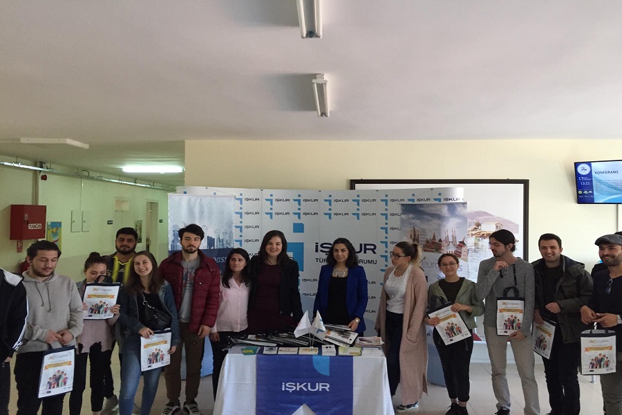 Dokuz Eylül Üniversitesi Foça Reha Midilli Turizm Fakültesi`nde İŞKUR Kampüste Etkinliği Gerçekleştirdik