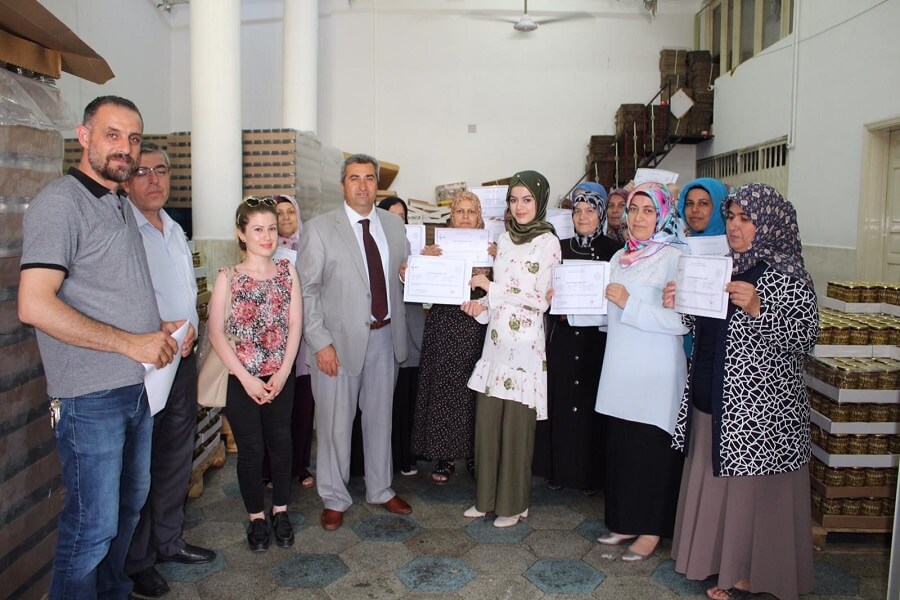 Kilis'te İstihdam Garantili Kursumuz Tamamlandı