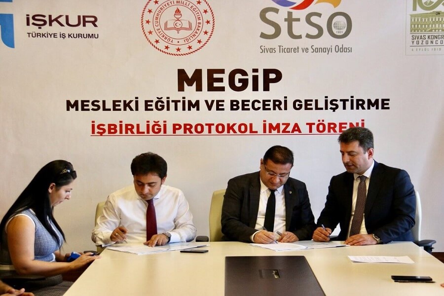 Sivas'ta MEGİP Kapsamında Protokol İmzaladık