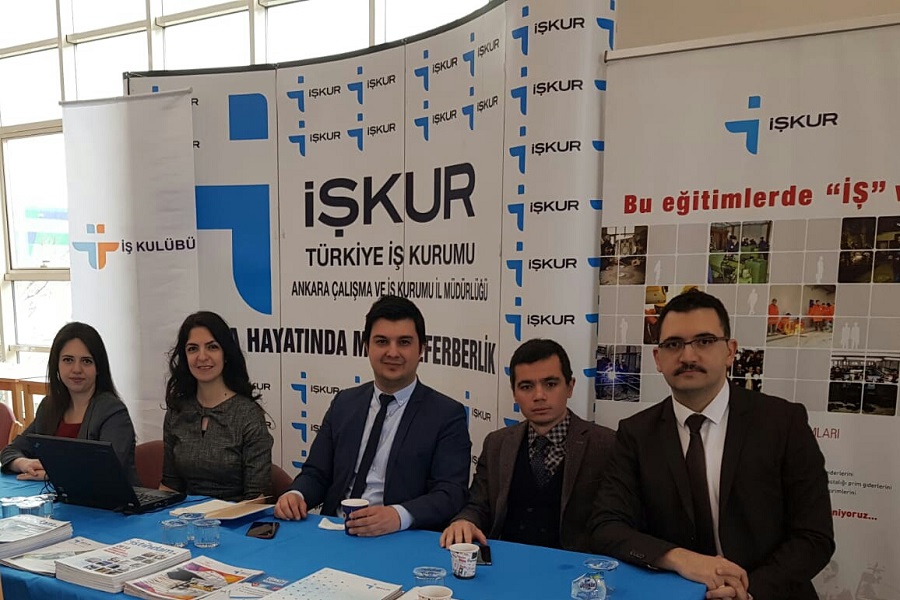 Hacı Bayram Veli Üniversitesi Kariyer Günlerinde Stant Açtık
