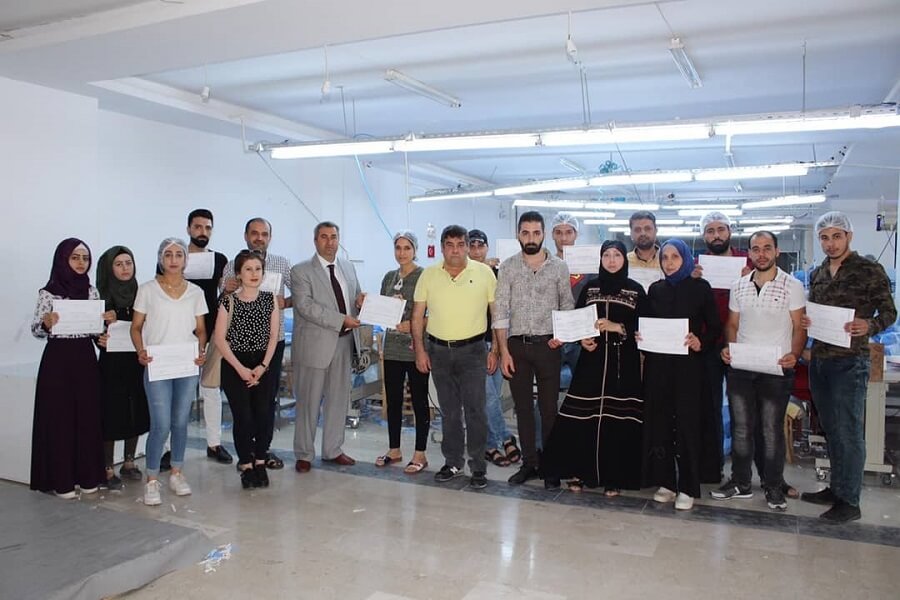 Kilis'te Mesleki Eğitim Kursu Düzenledik