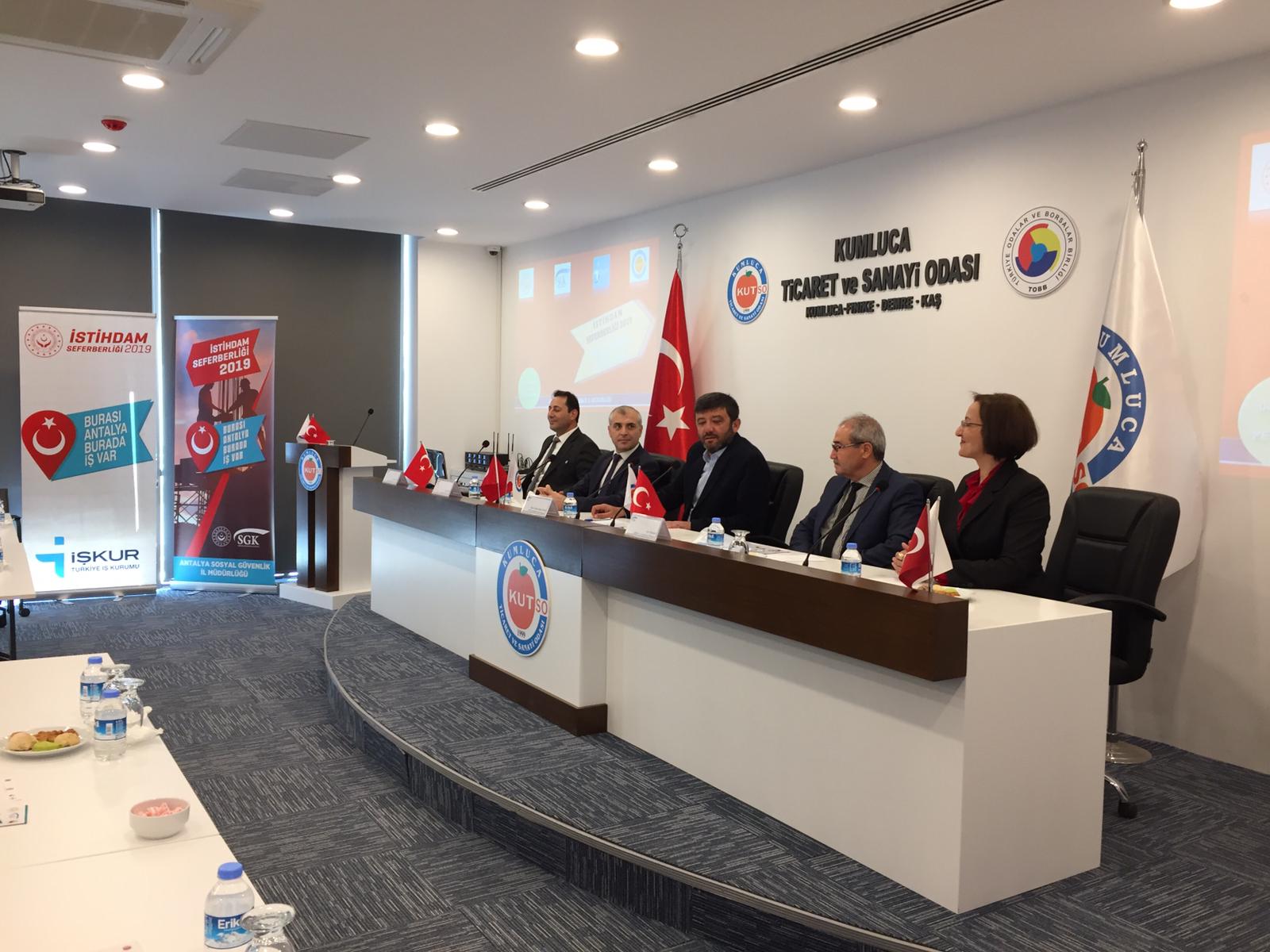 Kumluca’da Bilgilendirme Toplantısı Gerçekleştirdik