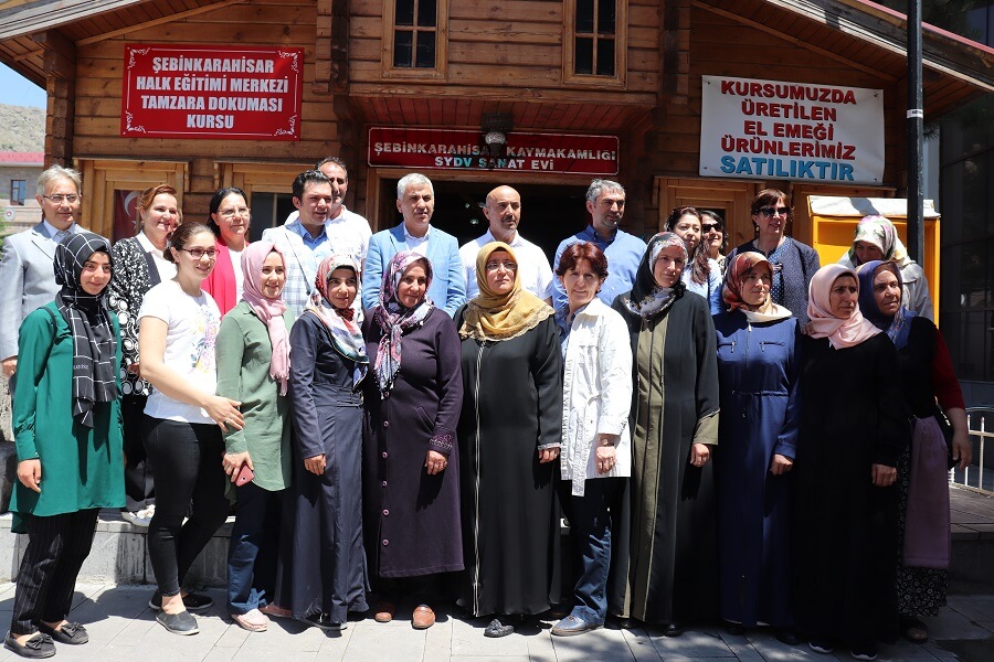 Şebinkarahisar'da Mesleki Eğitim Kursu Başlattık