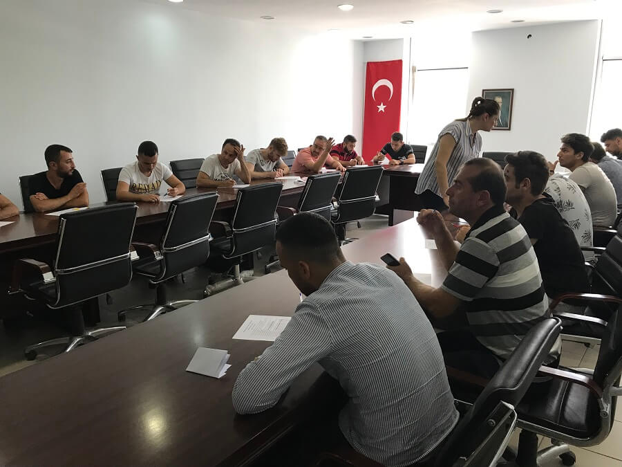 Tekirdağ'da 15 Kişilik İş Başı Eğitim Programı Başlattık